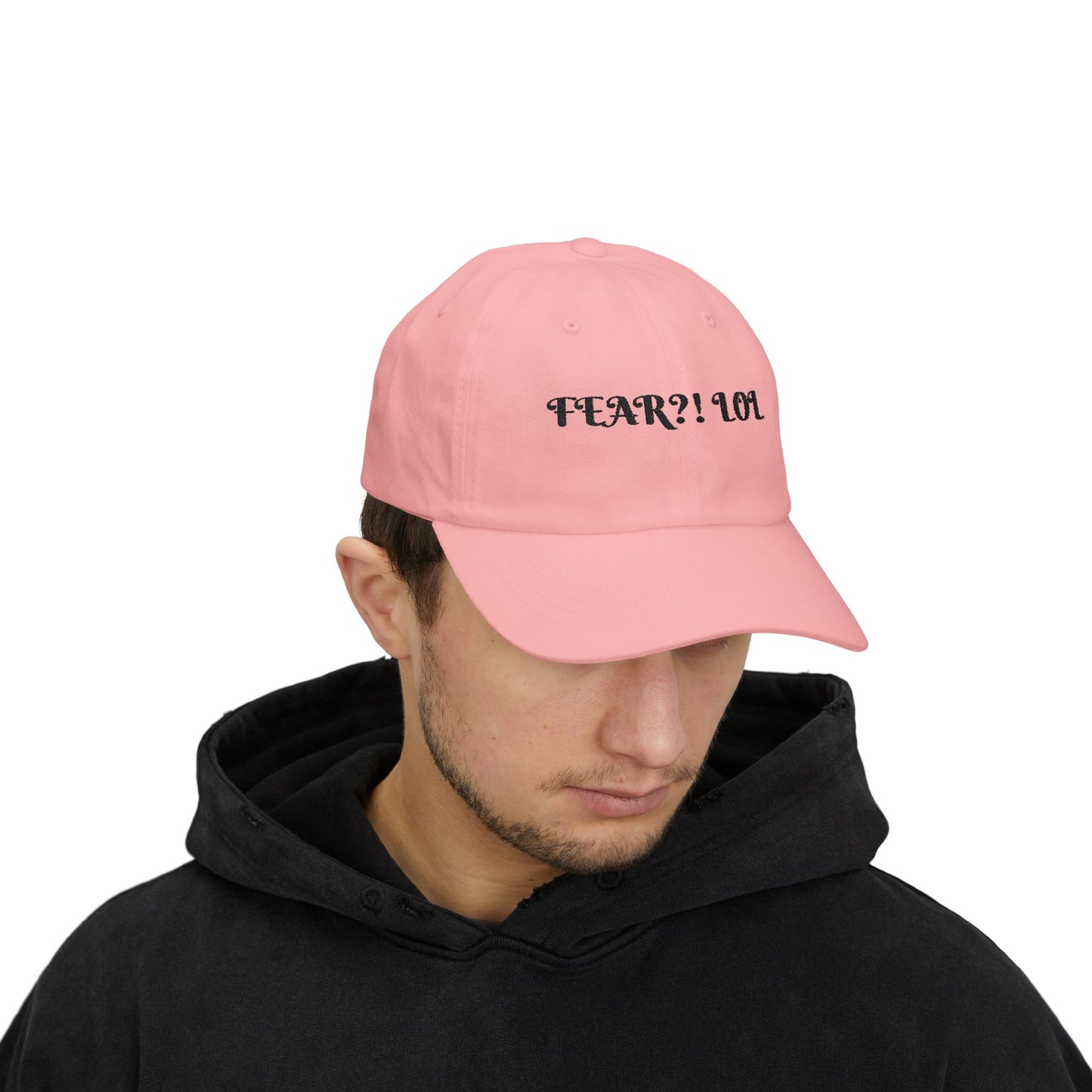 Fear?! LOL Classic Dad Cap - Casual Hat for Dads, Fathers Day Gift, Funny Hats, Everyday Wear, Unisex Outdoor Cap