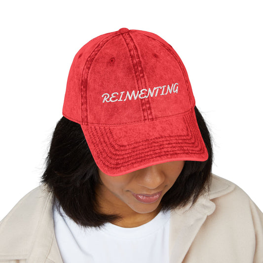 Vintage Inspiring Cap - 'Reinventing' Hat,  Trendy Styling